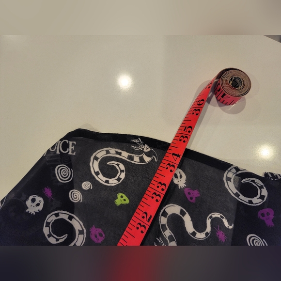 TORRID Beetlejuice Sandworm Button Down Tunic Shirt Size 3 - Picture 12 of 14